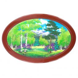 Панно овальное "Лето" 45х30 см