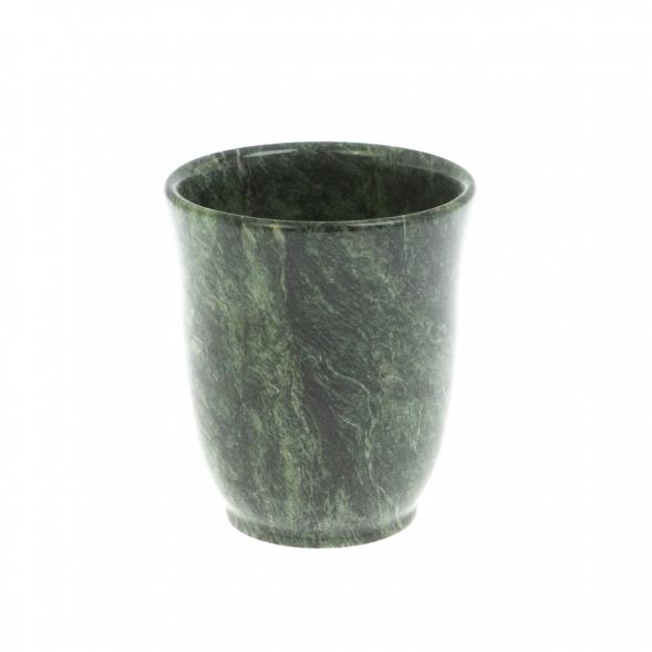 Кружка из змеевика для кофе и чая 7х7х7,5 см 129411