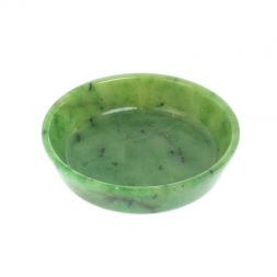 Тарелка Орешница из нефрита 8,5х8,5х2 см