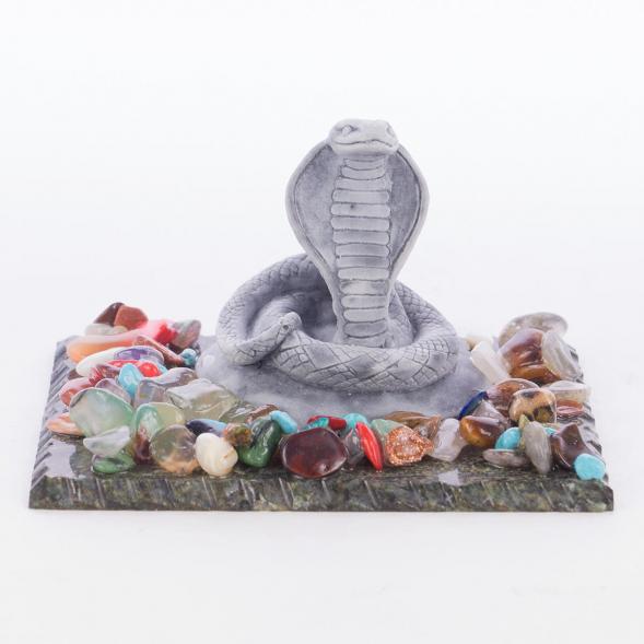 Сувенир «Кобра» из мрамолита 118990