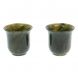 Кофейные чашки из нефрита 2 шт 7х7х7 см 129140