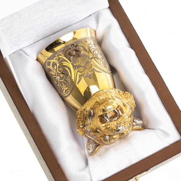 Стопка перевертыш &amp;quot;Тигр&amp;quot; 60 мл Златоуст 122944