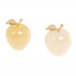 Сувенир &amp;quot;Яблоко&amp;quot; из медового оникса 5,1х6,5 см (2)