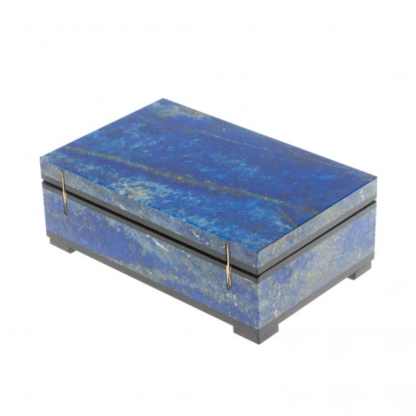 Шкатулка из лазурита 12х7,5х4,4 см 128695