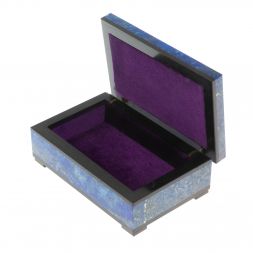 Шкатулка из лазурита 12х7,5х4,4 см