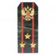 Сувенир погон &amp;quot;Полковник ВС&amp;quot; камень змеевик 128991