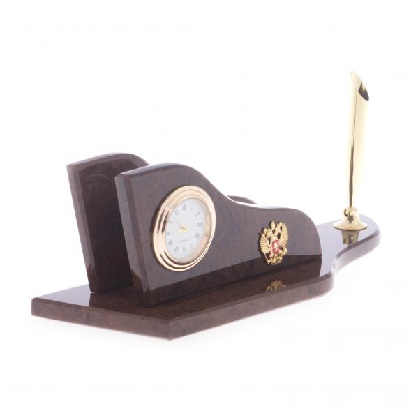 Мини-набор из обсидиана &amp;quot;Гербовый&amp;quot; 121962