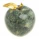 Сувенир &amp;quot;Яблоко&amp;quot; среднее змеевик темно-зеленый 6,5х7,5 см 123916