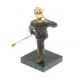 Статуэтка из бронзы &amp;quot;Сталевар&amp;quot; камень змеевик 127212