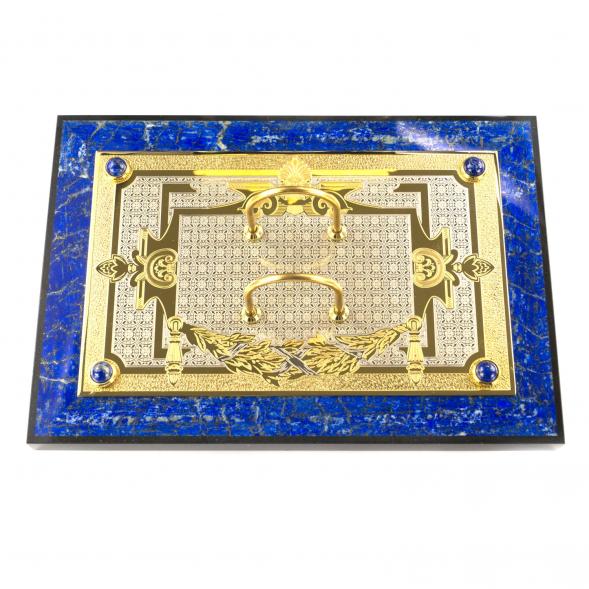 Настольный набор из лазурита &amp;quot;Орел&amp;quot; 119280