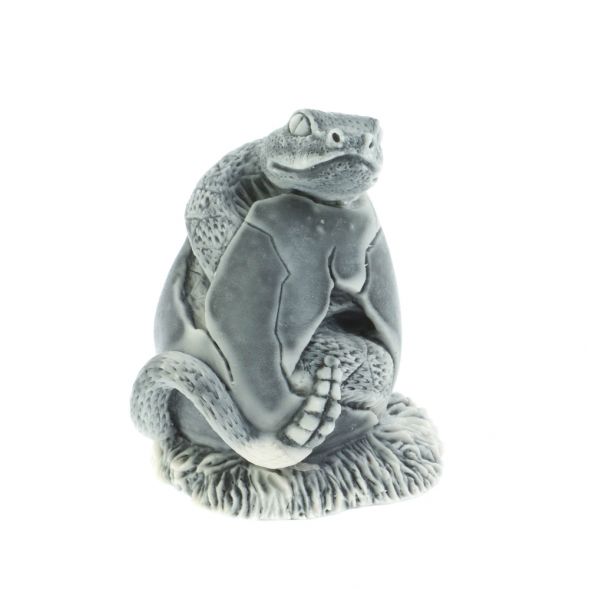 Статуэтка «Рождение змейки» из мраморной крошки 128154