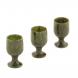 Рюмки из нефрита на ножке 3 шт 121235