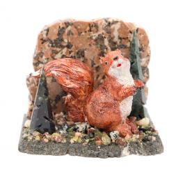 Сувенир "Белка большая" змеевик