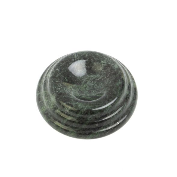 Подставка под шар из шабровского змеевика 6х6х2 см 127614