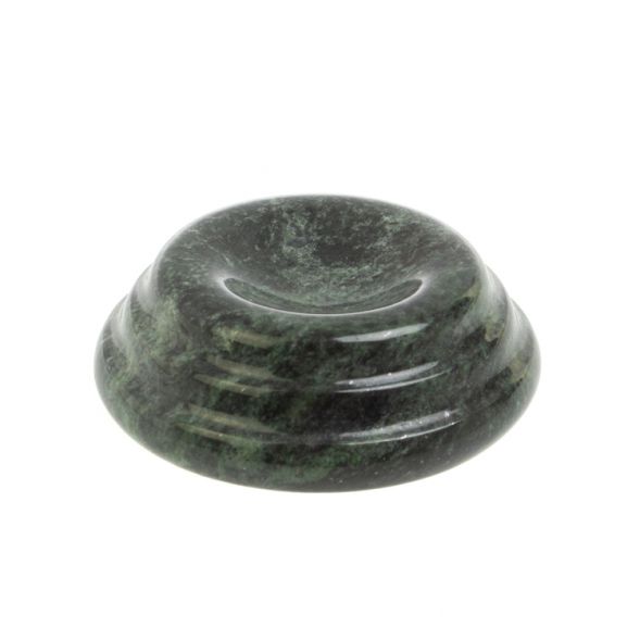 Подставка под шар из шабровского змеевика 6х6х2 см 127614