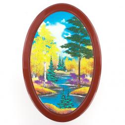 Панно овальное "Осень" 45х30 см