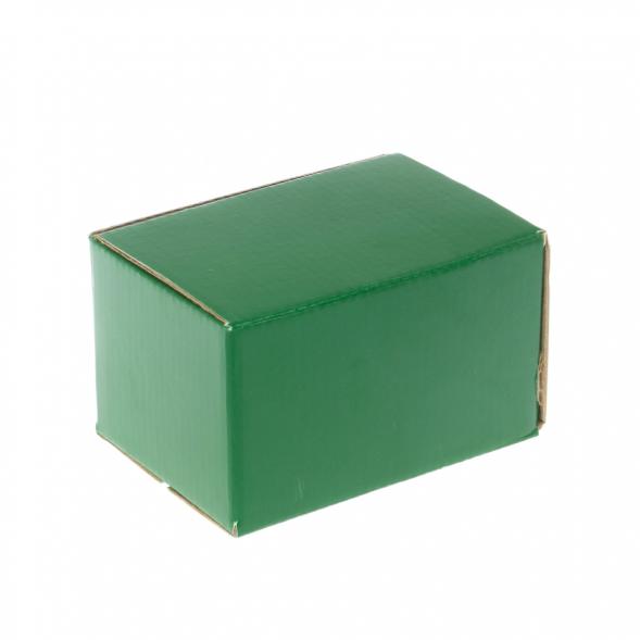 Шкатулка из светлого и темного змеевика 10х6,5х6 см 128918