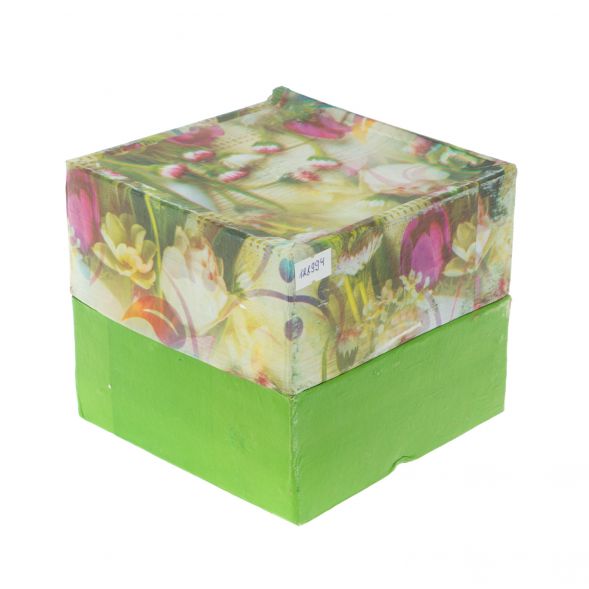 Шкатулка-яблоко из оникса 12х12х10,5 см (5) 128994