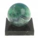 Шар из зеленого флюорита 5 см на подставке 123280