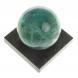 Шар из зеленого флюорита 5 см на подставке 123280