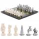 Шахматы каменные &amp;quot;Северные народы&amp;quot; доска 40х40 см 116853
