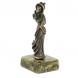 Статуэтка из бронзы на подставке из змеевика &amp;quot;Коза&amp;quot; 116165