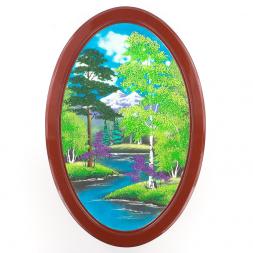 Панно овальное "Лето" 45х30 см