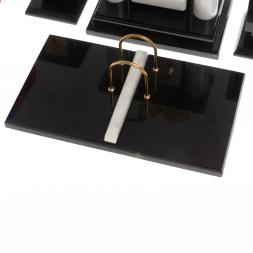 Настольный набор "Орел" из мрамора