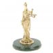 Бронзовая статуэтка &amp;quot;Фемида&amp;quot; на подставке из нефрита 10х10х15 см 127931