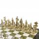 Шахматы &amp;quot;Дон Кихот&amp;quot; доска 40х40 см камень мрамор змеевик 122651