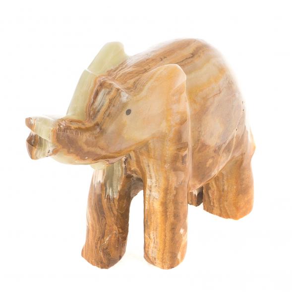 Статуэтка из оникса &amp;quot;Слон&amp;quot; 15х4х12 см (6) 124647