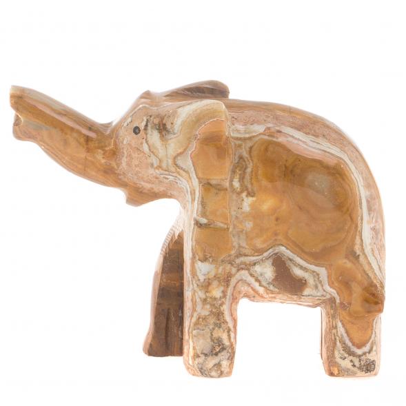 Статуэтка из оникса &amp;quot;Слон&amp;quot; 15х4х12 см (6) 124647