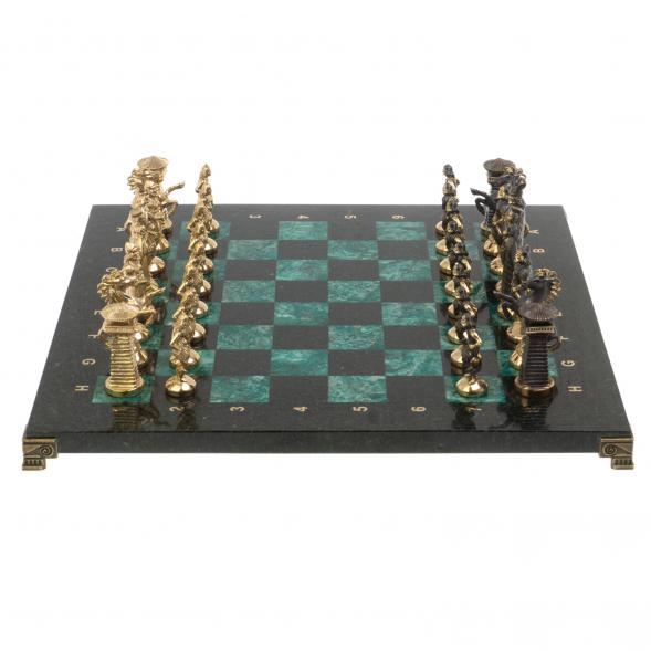 Шахматы &amp;quot;Викинги из змеевика и бронзы 126907