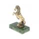 Статуэтка &amp;quot;Конь на дыбах&amp;quot; на подставке из нефрита 6х3,5х8 см 127932
