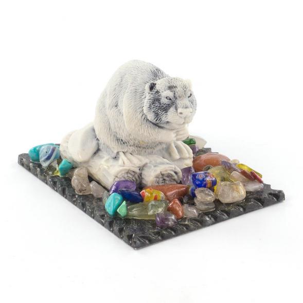 Сувенир &amp;quot;Бобер&amp;quot; из мрамолита 119466