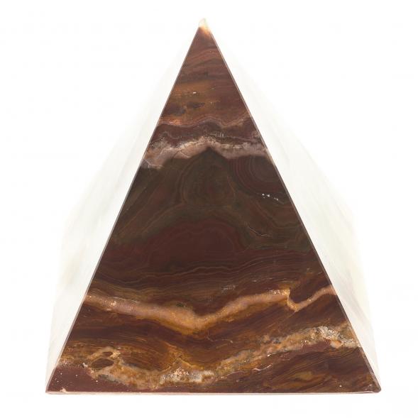 Декоративные часы из оникса «Пирамида» 10×10×11 см (4) 121888