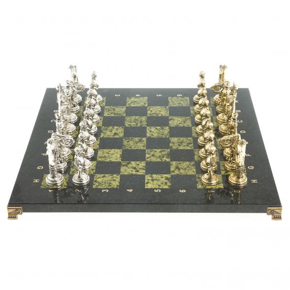 Шахматы &amp;quot;Дон Кихот&amp;quot; доска 40х40 см камень змеевик 122652