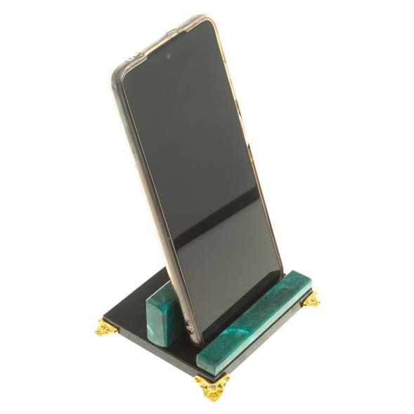 Подставка под смартфон камень змеевик 124003