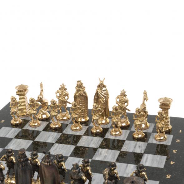 Шахматы из бронзы и мрамора &amp;quot;Викинги&amp;quot; 126908
