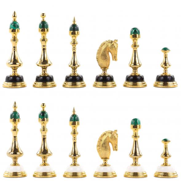 Шахматы из малахита &amp;quot;Версаль&amp;quot; 121086
