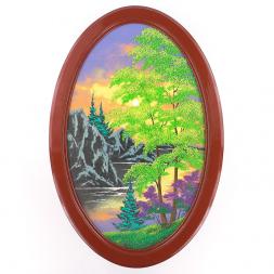 Панно овальное "Лето" 60х40 см