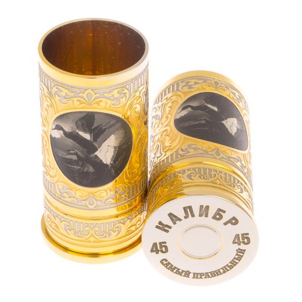 Набор из двух стопок &amp;quot;Утки&amp;quot; 40 мл Златоуст 125704