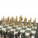Шахматы бронзовые &amp;quot;Русские&amp;quot; 40х40 см мрамор шабровский змеевик 126833
