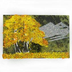 Магнит с рисунком &amp;quot;Прямоугольник&amp;quot; большой