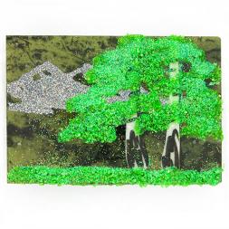 Магнит с рисунком &amp;quot;Прямоугольник&amp;quot; большой