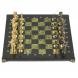 Шахматы подарочные &amp;quot;Камелот&amp;quot; из бронзы и змеевика 40х40 см 118058
