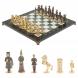 Шахматы подарочные &amp;quot;Камелот&amp;quot; из бронзы и мрамора 40х40 см 126836