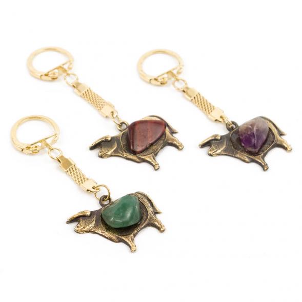 Брелок знак зодиака &amp;quot;Телец&amp;quot; бронза 116403