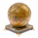 Шар из офиокальцита на подставке 12 см 124968