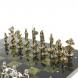 Шахматы &amp;quot;Дон Кихот&amp;quot; доска 36х36 см камень змеевик 122882